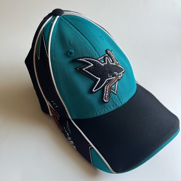 San Jose Sharks Hat / CCM / Y2K Vintage - Picture 3 of 6